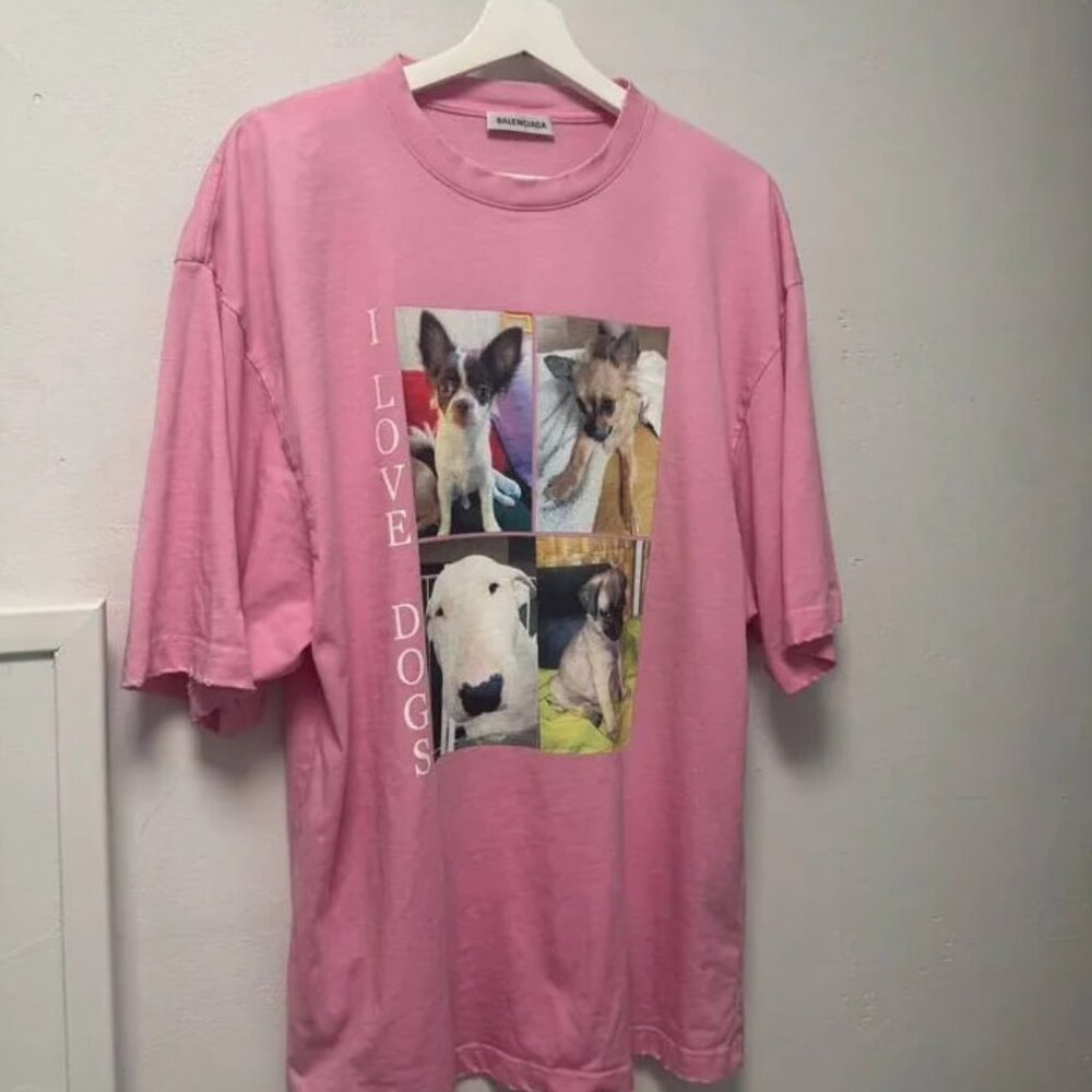 Balenciaga i love dogs